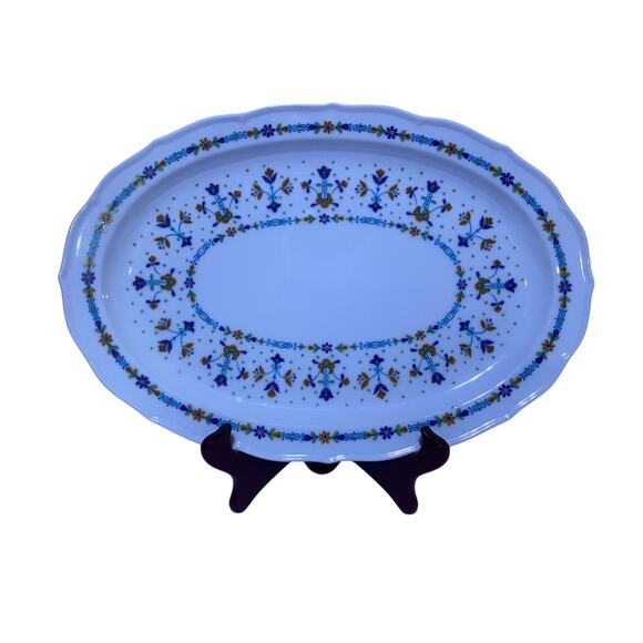 Country Maid by Sango Wild Country Serving Plate Made in Japan 14.5 x 9.75 - Picture 2 of 5